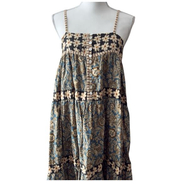 Floral Patterned Maxi Dress - Picture 4 of 13